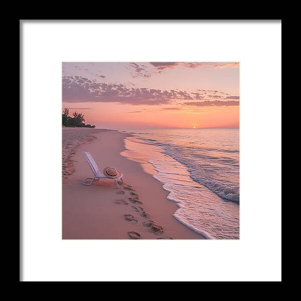 Where the Day Ends - Framed Print