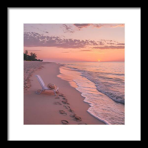 Where the Day Ends - Framed Print