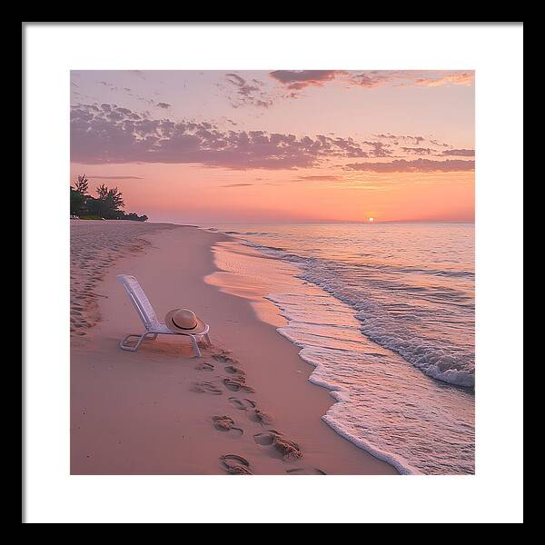 Where the Day Ends - Framed Print