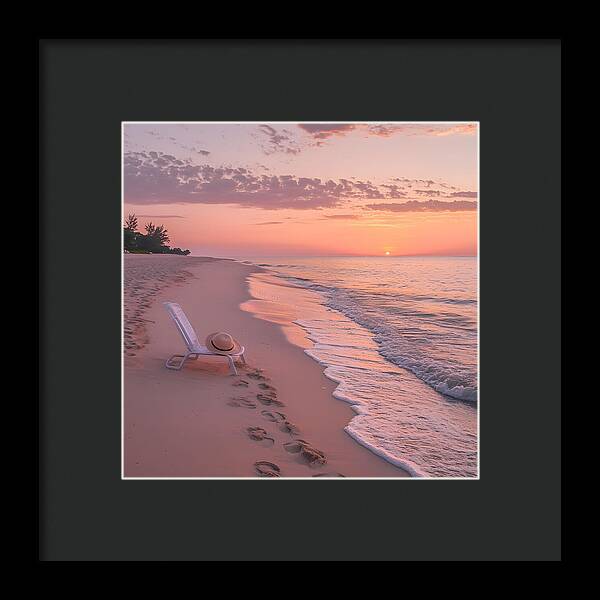 Where the Day Ends - Framed Print