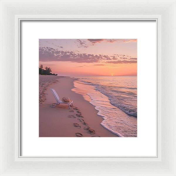 Where the Day Ends - Framed Print