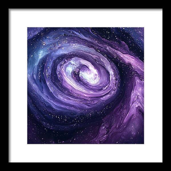 Whirlpool of Light - Framed Print