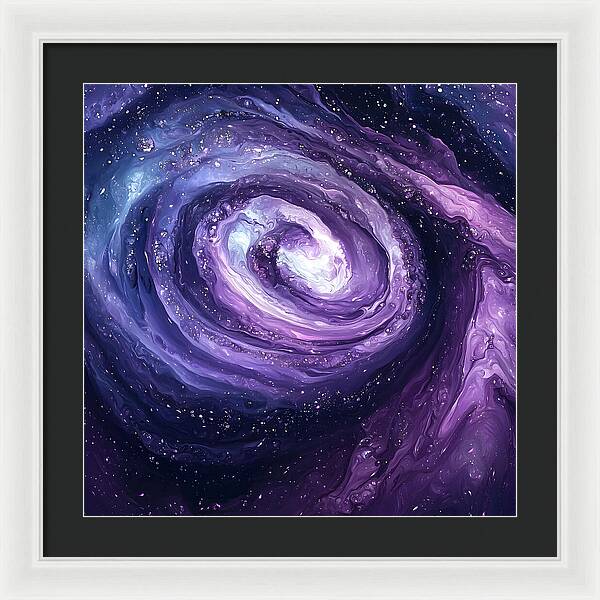 Whirlpool of Light - Framed Print