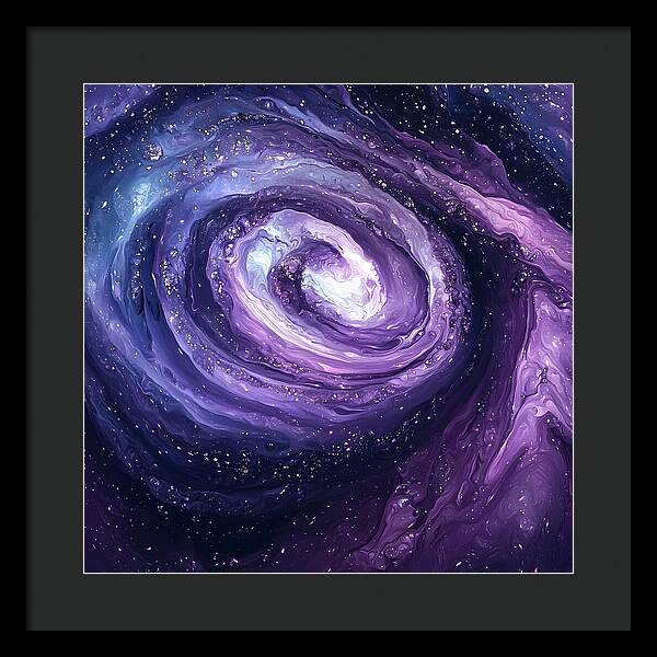 Whirlpool of Light - Framed Print