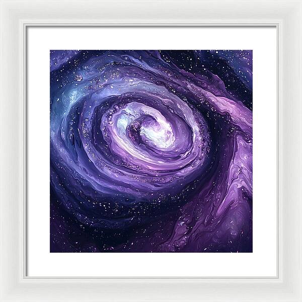 Whirlpool of Light - Framed Print