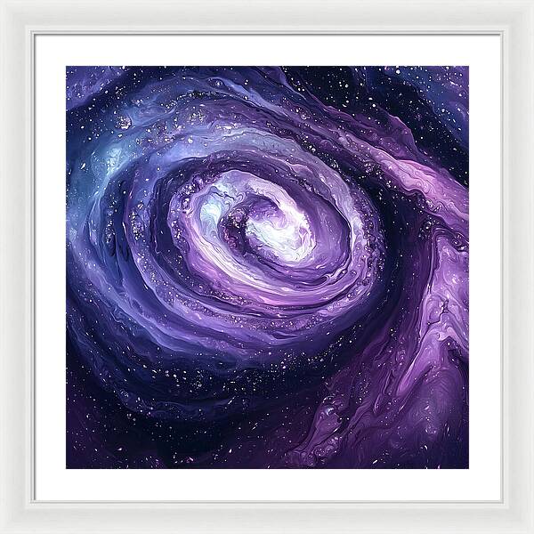 Whirlpool of Light - Framed Print