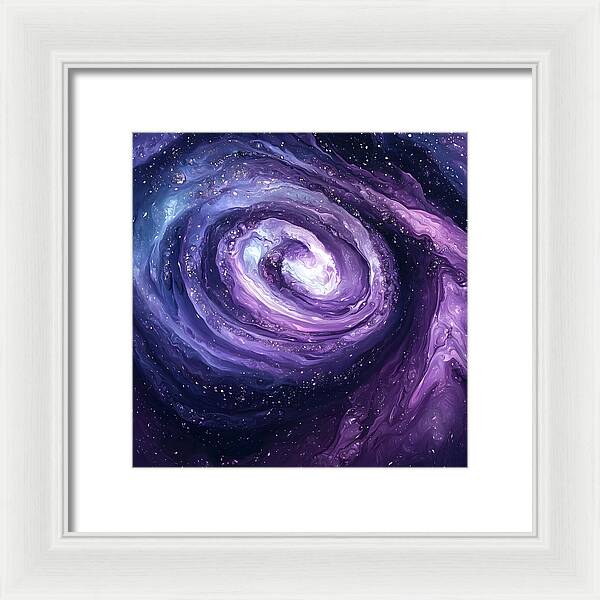 Whirlpool of Light - Framed Print