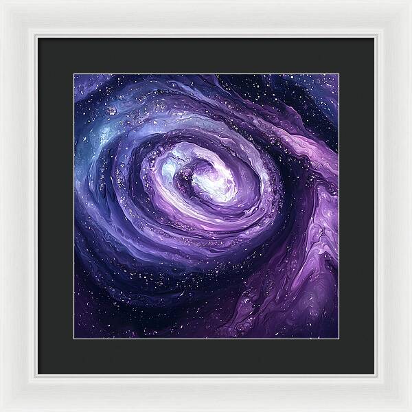 Whirlpool of Light - Framed Print