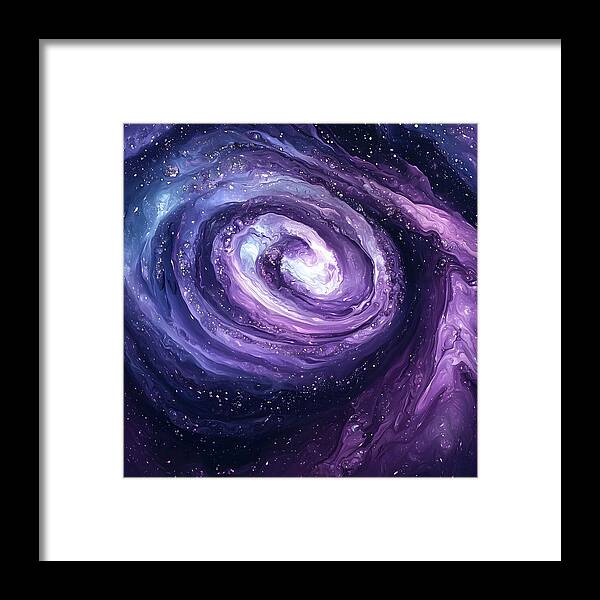 Whirlpool of Light - Framed Print