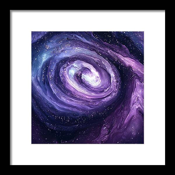 Whirlpool of Light - Framed Print