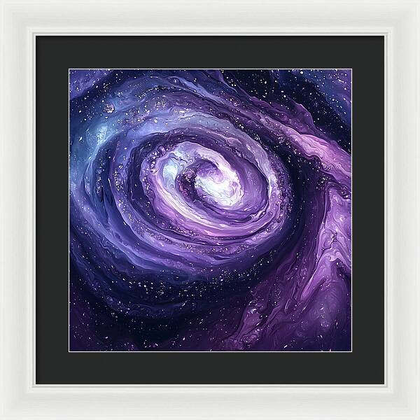 Whirlpool of Light - Framed Print