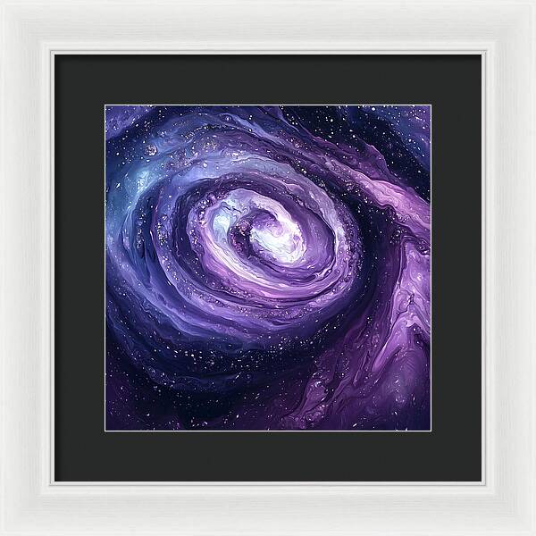 Whirlpool of Light - Framed Print