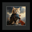 Switch Whiskered Warrior - Framed Print 2 image