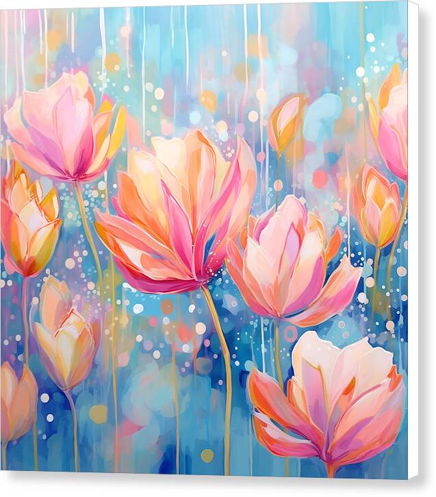 Whispering Petals - Canvas Print