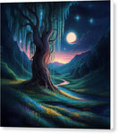 Switch Whispers of the Moonlit Willow - Canvas Print 3 image