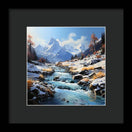 Switch Winter Cascade - Framed Print 2 image