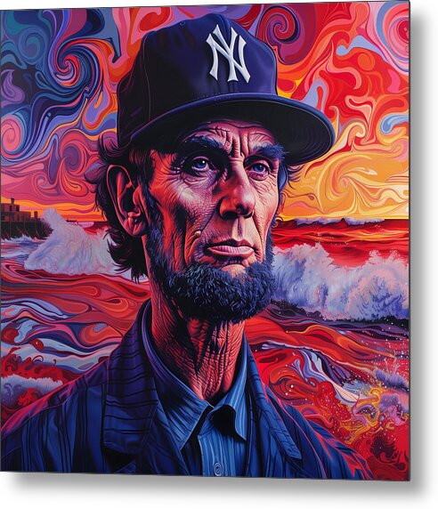 Yankee President - Metal Print