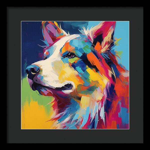 Yes We Canine - Framed Print