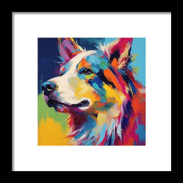 Yes We Canine - Framed Print