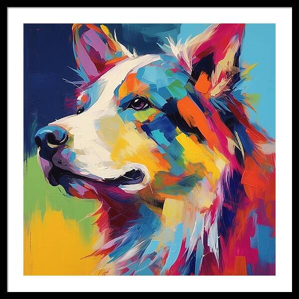 Yes We Canine - Framed Print