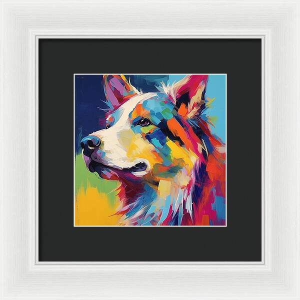 Yes We Canine - Framed Print