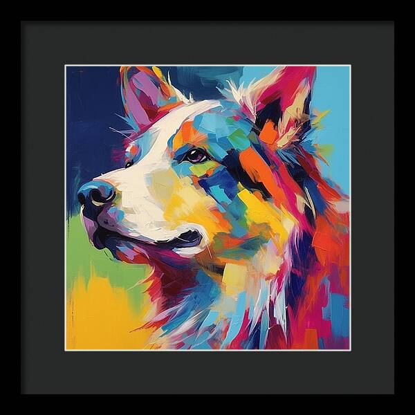 Yes We Canine - Framed Print