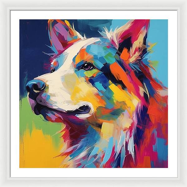 Yes We Canine - Framed Print