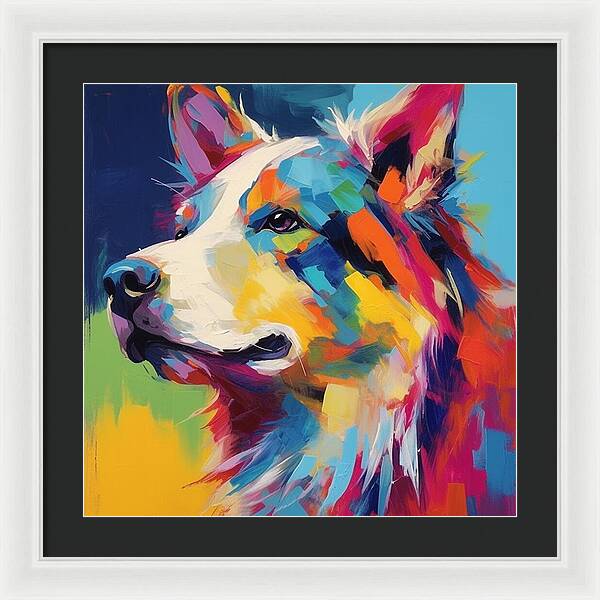 Yes We Canine - Framed Print