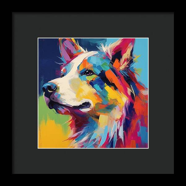 Yes We Canine - Framed Print