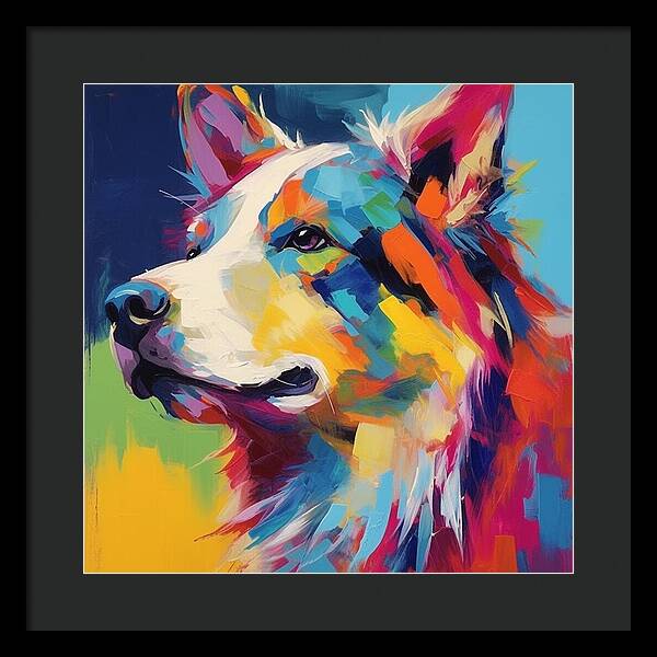 Yes We Canine - Framed Print