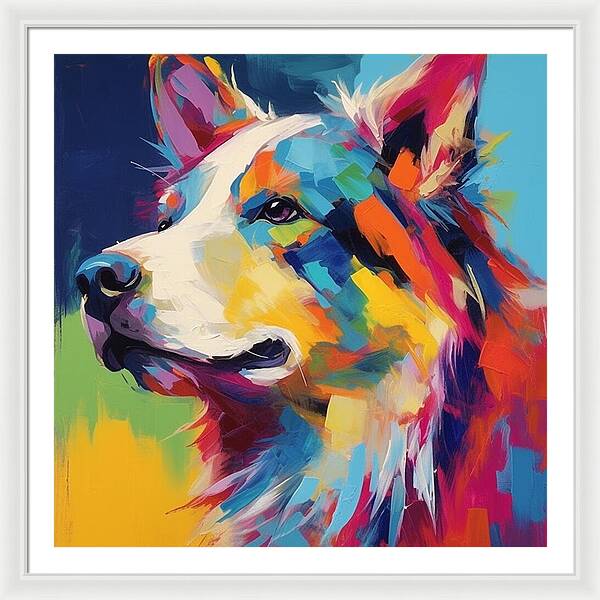 Yes We Canine - Framed Print