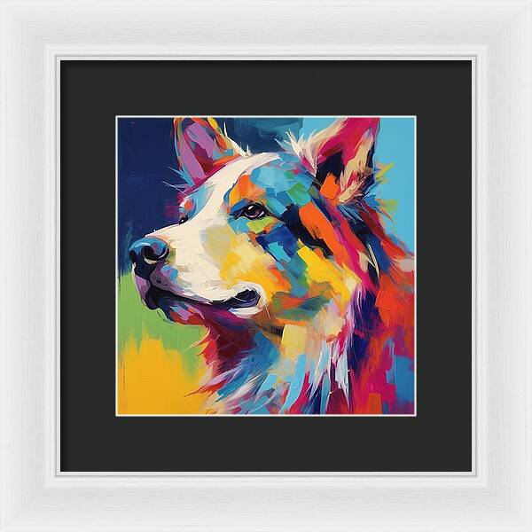 Yes We Canine - Framed Print