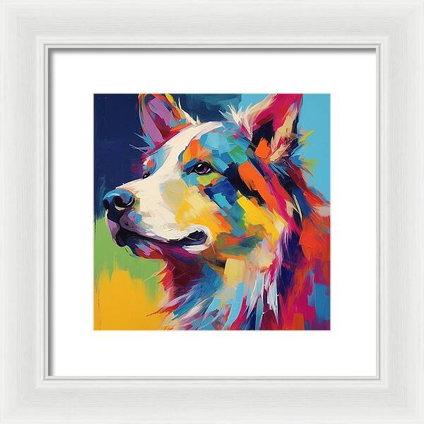 Yes We Canine - Framed Print