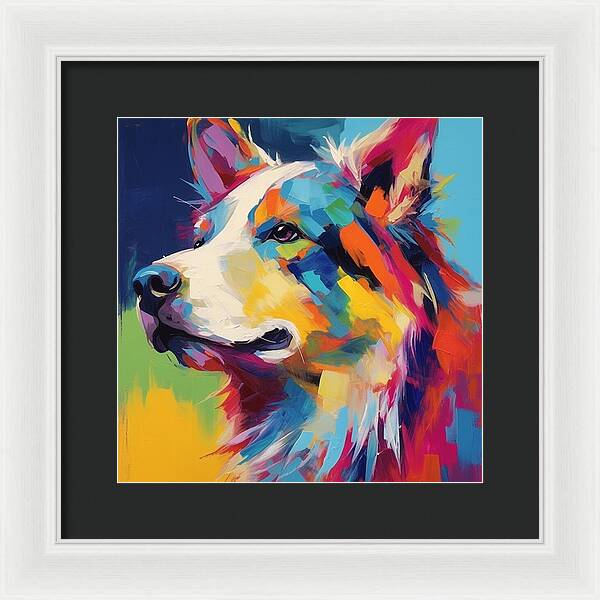 Yes We Canine - Framed Print