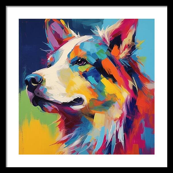 Yes We Canine - Framed Print