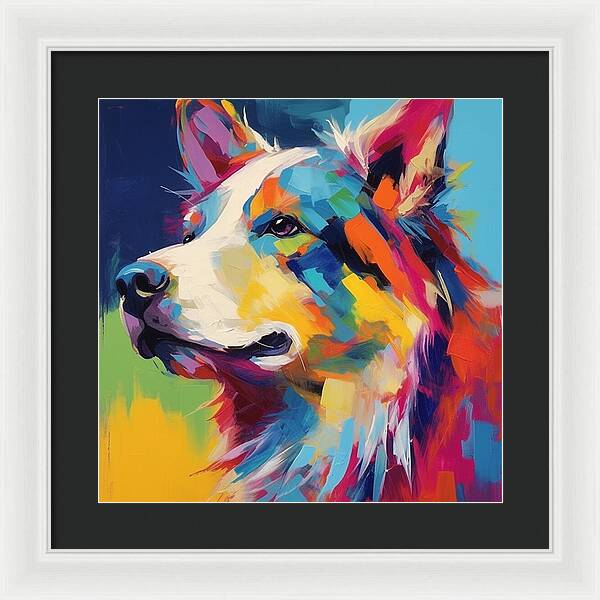 Yes We Canine - Framed Print