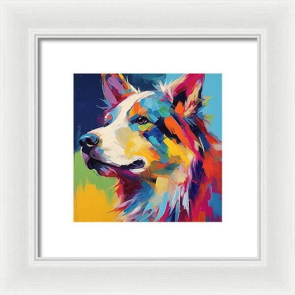 Yes We Canine - Framed Print