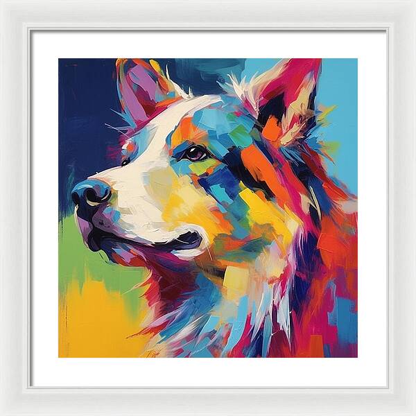 Yes We Canine - Framed Print