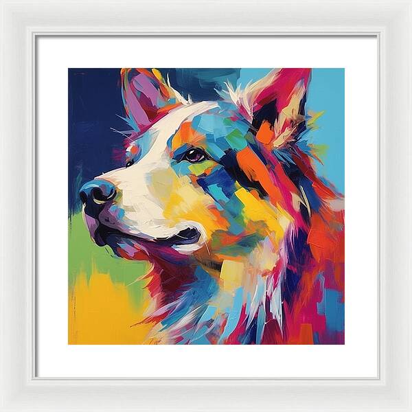 Yes We Canine - Framed Print