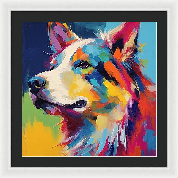 Yes We Canine - Framed Print