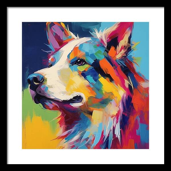 Yes We Canine - Framed Print