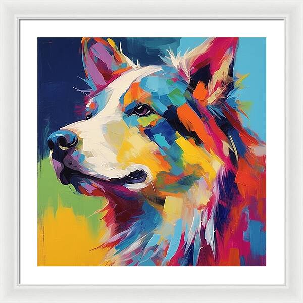 Yes We Canine - Framed Print