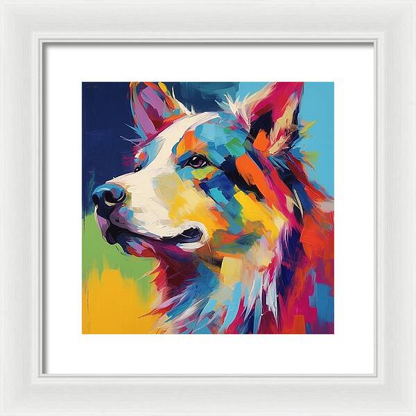 Yes We Canine - Framed Print