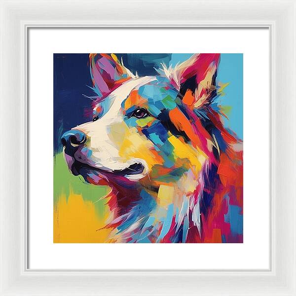 Yes We Canine - Framed Print