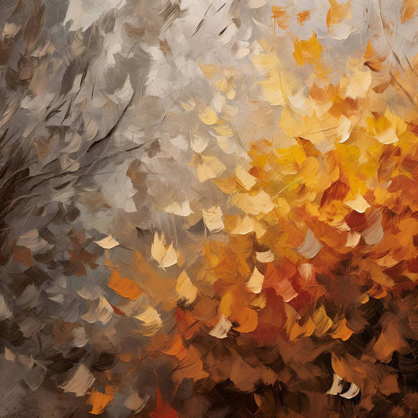 Autumn Abstraction - Art Print