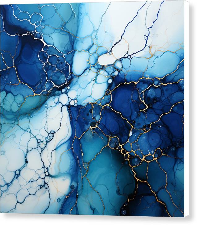 Blue Ice - Canvas Print