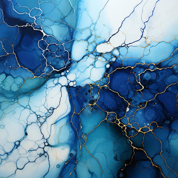 Blue Ice - Art Print