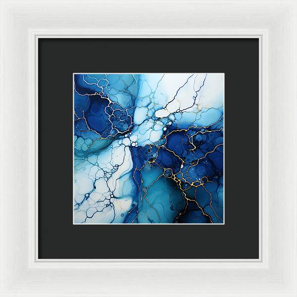 Blue Ice - Framed Print