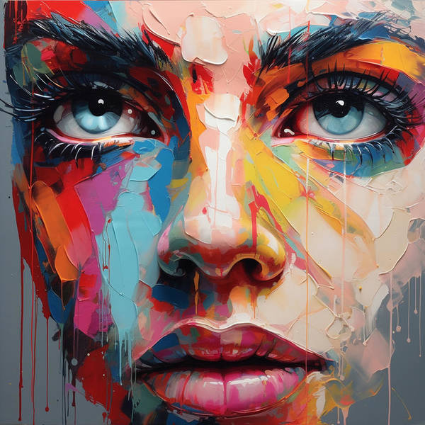 Dripping Hues - Art Print