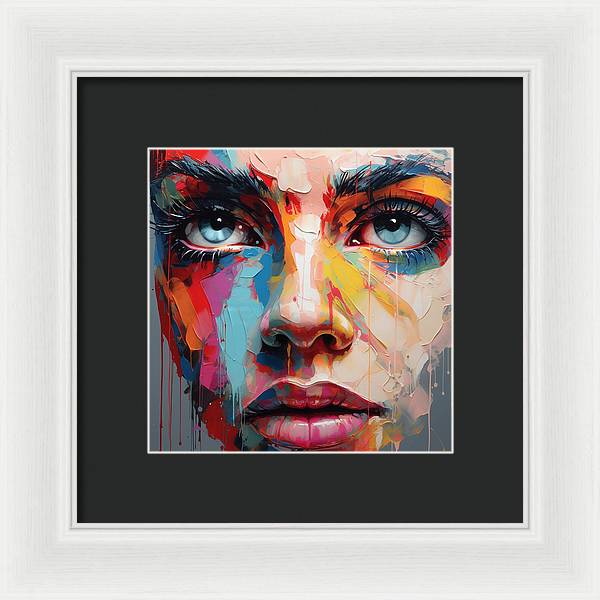 Dripping Hues - Framed Print